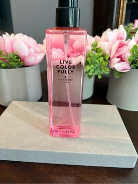 Kate Spade Live Color Fully Pink Fragrance Mist Bottle 8.4 oz